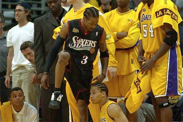 2001年洛杉矶湖人 vs. 费城76人